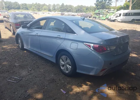 2014 Hyundai Sonata Hybrid из США, поврежденный, VIN KMHEC4A47EA117643